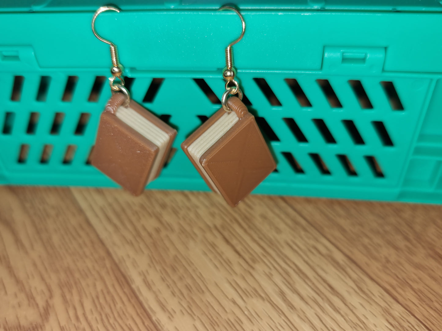 Book Earrings image 1