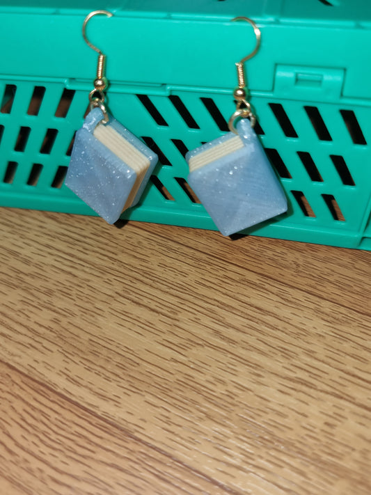 Book Earrings image 0